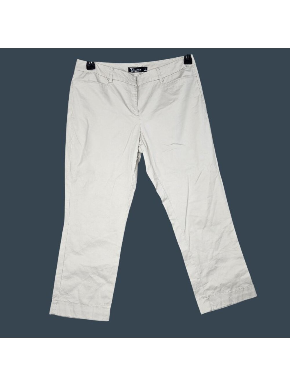 New York & Company 7th Avenue Suiting Collection Womens Beige Pants Size 8